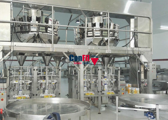 500 testa della macchina imballatrice 20 del pesatore di Multihead di grammo