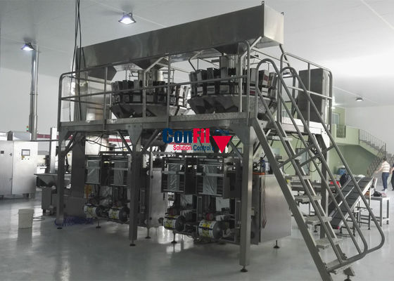 500 testa della macchina imballatrice 20 del pesatore di Multihead di grammo