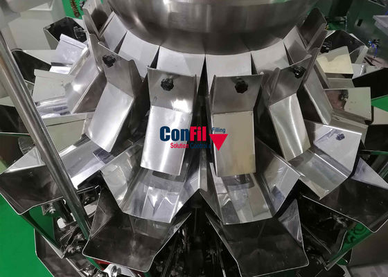 Bascula capa di 10 Multihead per la macchina di rifornimento del cereale 5kg