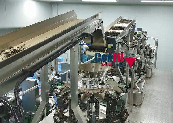 Pesatore di Multihead della bascula di Multihead per la macchina di rifornimento ultrabassa del peso dell'obiettivo delle foglie di tè