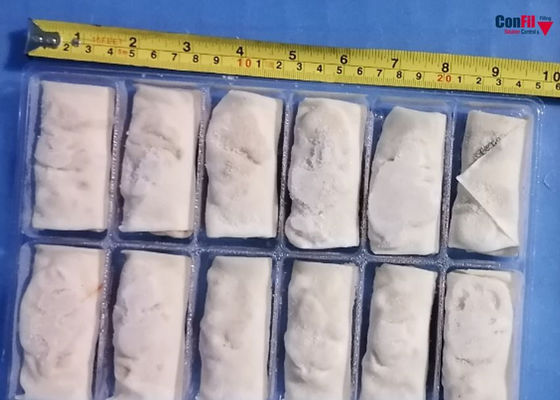 Pesatore di Multihead della bascula di Multihead per il rotolo di primavera congelato dell'alimento che conta la macchina di rifornimento