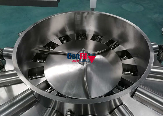 Pesatore di Multihead della bascula di Multihead per la macchina di rifornimento marinata pasto pronto dell'alimento impermeabile