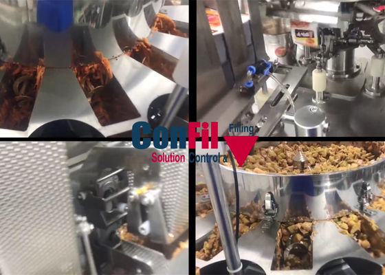 Avviti il pesatore d'alimentazione di Multihead per i sottaceti ha marinato i frutti di verdure