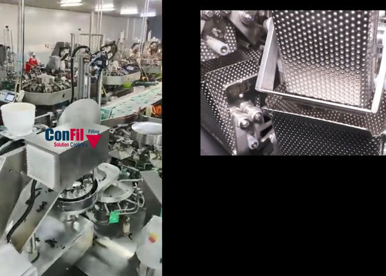Pesatore di Multihead della bascula di Multihead per i frutti di mare della macchina di rifornimento del fuco dei frutti di mare impermeabili