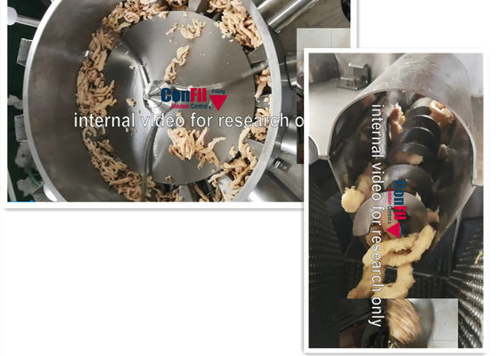 Macchina di rifornimento tagliuzzata dell'alimento fresco di Fried Chicken Multihead Weighing Machine