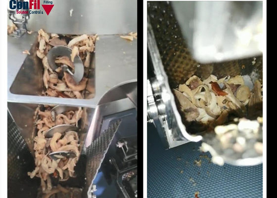 Pesatore di Multihead della bascula di Multihead per la macchina di rifornimento dell'alimento fresco dei visceri impermeabile