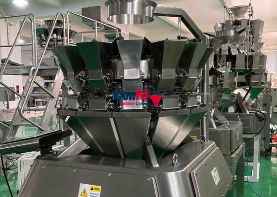 Il pesatore di Multihead della bascula di Multihead per le gocce del yogurt ha asciugato il yogurt Yogut fonde la macchina di rifornimento impermeabile