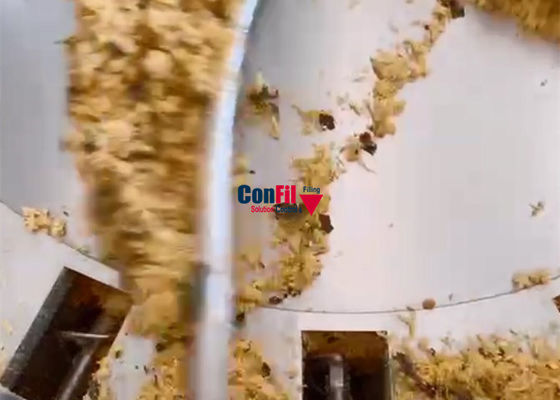 Pesatore di Multihead della bascula di Multihead con l'alimentatore di vite per la macchina di rifornimento del filo di seta della carne