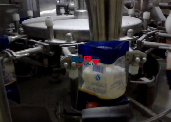 Multihead che pesa immagazzinamento in centrale il carro armato di Sugar Pouch Packing Machine With