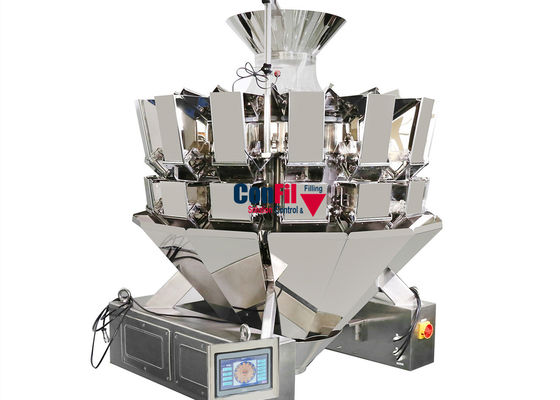 Il pesatore di Multihead della bascula di Multihead per la macchina di Filliing della caramella gommosa e molle di Candy ha impermeabilizzato
