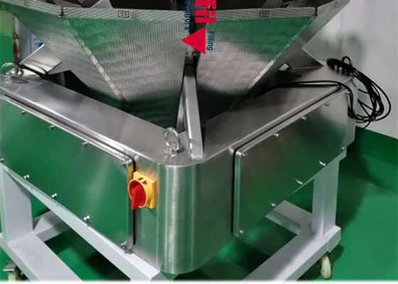 Pesatore di Multihead della bascula di Multihead per il lampone e Cherry Frozen Food Filling Machine di IQF