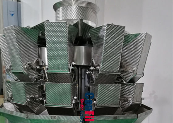 Pesatore di Multihead della bascula di Multihead per il lampone e Cherry Frozen Food Filling Machine di IQF