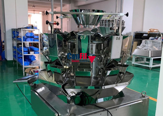 Pesatore automatico di Multihead di 1000 grammi con la doppia falda FH