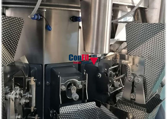 Una macchina imballatrice di pesatura automatica capa da 1 litro 14 con la vite verticale dell'alimentatore di vite