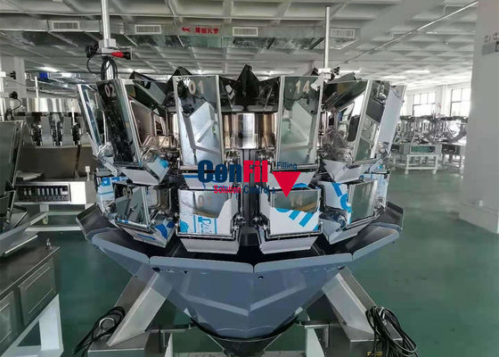 acciaio inossidabile Multihead del pesatore di 2000gram 14 del doppio saltatore automatico capo della falda