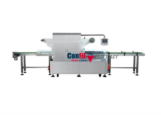 Macchina imballatrice del pesatore di Multihead di 2500 grammi per la catena d'imballaggio pronta brasata del pasto della carne di maiale