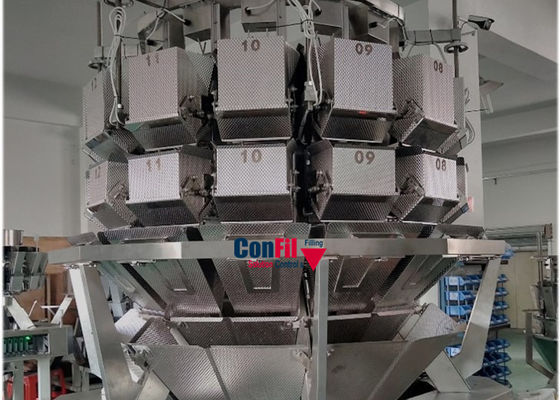 10 testa capa congelata chilogrammo della macchina imballatrice 14 del sacchetto del raccordo del pollo multi