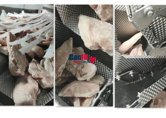 10 testa capa congelata chilogrammo della macchina imballatrice 14 del sacchetto del raccordo del pollo multi