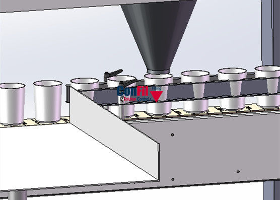 Macchina imballatrice Multihead del pesatore capo di 14 per il riempimento marinata di o l'alimento fresco appiccicoso
