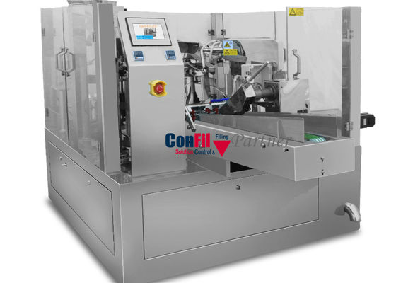 Macchina imballatrice Premade del sacchetto rotatorio del IP 63 per Sugar Packaging System