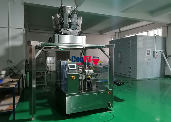 Macchina imballatrice Premade del sacchetto rotatorio del IP 63 per Sugar Packaging System