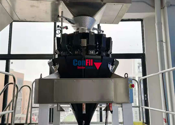 Testa 14 bascula di Multihead di 0,2 litri per il salto del gel di silice granulare