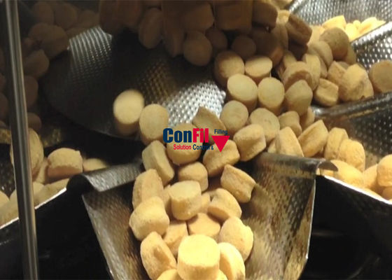 Testa 16 pesatore di Multihead di 3,0 litri per le pepite di pollo
