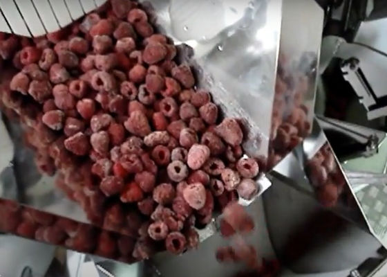 bascula di 450kg Multihead per la macchina di rifornimento congelata fragola della frutta di IQF