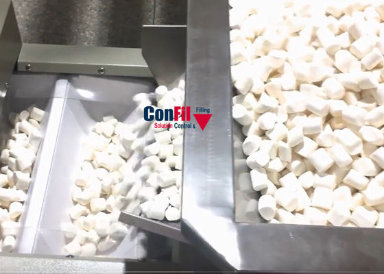 Il pesatore di Multihead della bascula di Multihead per la macchina di Filliing della caramella gommosa e molle di Candy ha impermeabilizzato
