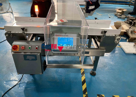 metal detector di trasformazione dei prodotti alimentari di 600mm per alimento fresco