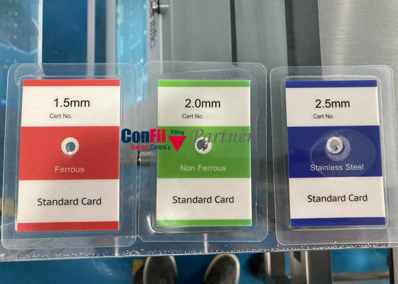 metal detector di trasformazione dei prodotti alimentari di 2000mm per l'alimento fresco congelato dell'alimento